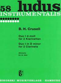 B.H. Crusell: Duo in D minor ( Ludus 58 )