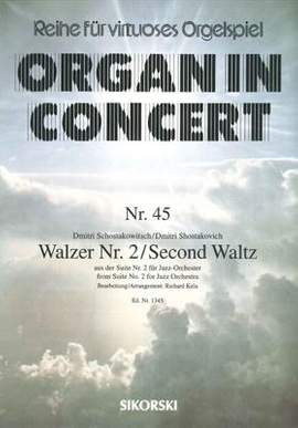 Dimitri Shostakovich: Walz Nr. 2 aus der Suite Nr. 2 für Jazz-Orchester