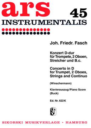 Johann Friedrich Fasch: Concert D (J.Fr.)