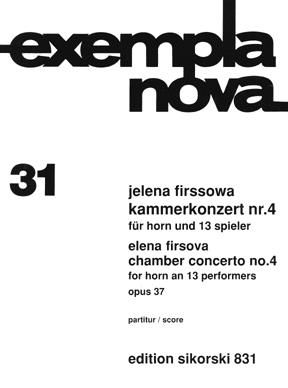Elena Firsova: Kammerkonzert Nr. 4