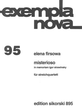 Elena Firsova: Misterioso