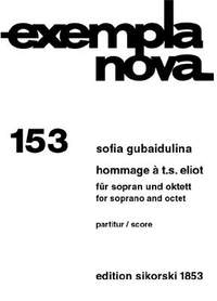 Sofia Gubaidulina: Hommage à T. S. Eliot