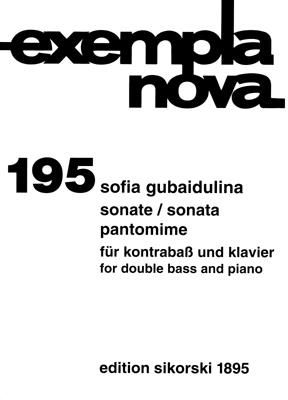 Sofia Gubaidulina: Sonate-Pantomime