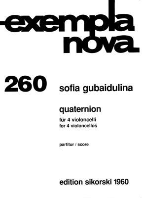 Sofia Gubaidulina: Quaternion