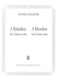 Hans Haider: 3 Etüden