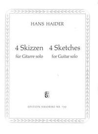 Hans Haider: 4 Skizzen