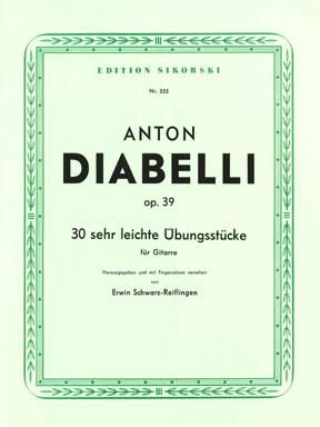 Anton Diabelli: 30 sehr leichte Übungsstücke