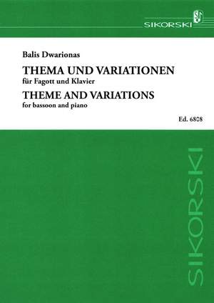 Balys Dvarionas: Thema und Variationen