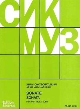 Aram Il'yich Khachaturian: Sonate-Lied