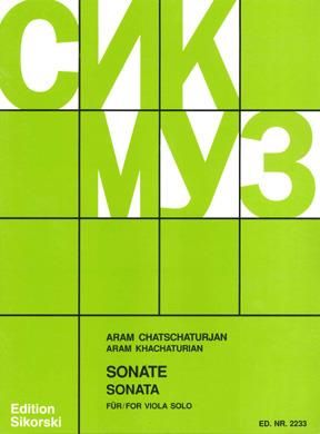 Aram Il'yich Khachaturian: Sonate-Lied