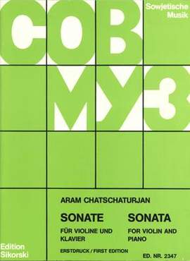 Aram Il'yich Khachaturian: Sonate
