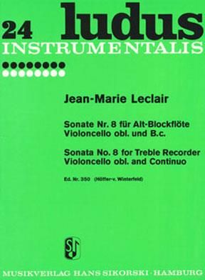 Jean-Marie Leclair: Sonate Nr. 8