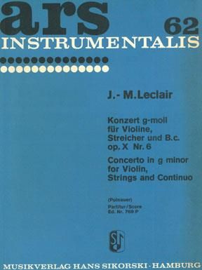 Jean-Marie Leclair: Konzert