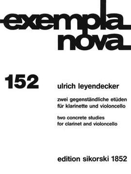 Ulrich Leyendecker: 2 gegenständliche Etüden
