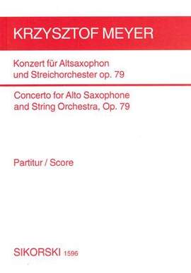 Krzysztof Meyer: Konzert