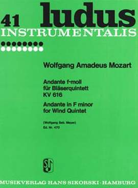 Wolfgang Amadeus Mozart: Andante In F Kv616