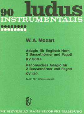 Wolfgang Amadeus Mozart: 2 Adagios