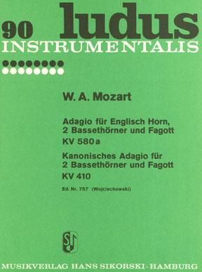 Wolfgang Amadeus Mozart: 2 Adagios