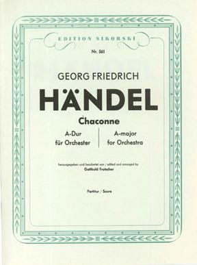 Georg Friedrich Händel: Chaconne