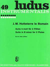 Jacques-Martin Hotteterre: Suite in B minor - Suite h-moll für 2 Flöten