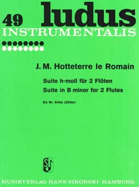 Jacques-Martin Hotteterre: Suite in B minor - Suite h-moll für 2 Flöten