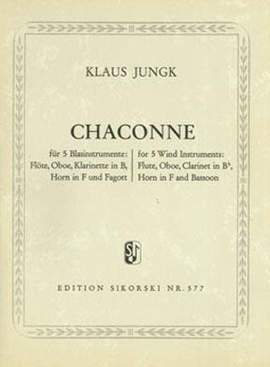 Klaus Jungk: Chaconne