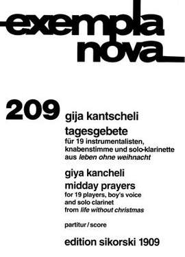 Giya Kancheli: Tagesgebete aus 'Leben ohne Weihnacht'