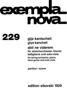 Giya Kancheli: Abii ne viderem