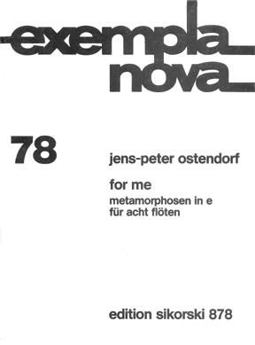 Jens-Peter Ostendorf: For Me
