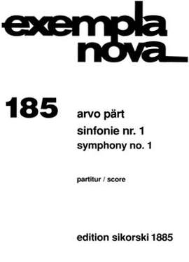 Arvo Pärt: Sinfonie Nr. 1