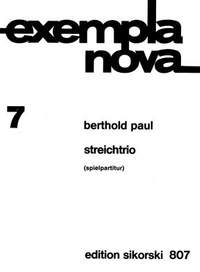Berthold Paul: Streichtrio