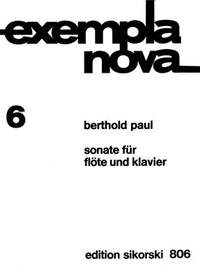 Berthold Paul: Sonate