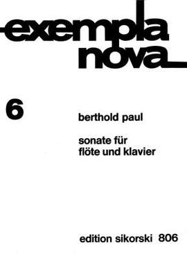 Berthold Paul: Sonate