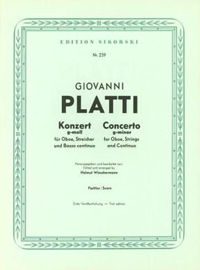 Giovanni Benedetto Platti: Konzert