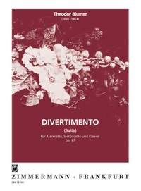 Blumer, T: Divertimento (Suite) op. 97