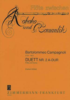 Bartolomeo Campagnoli: Drei Duette