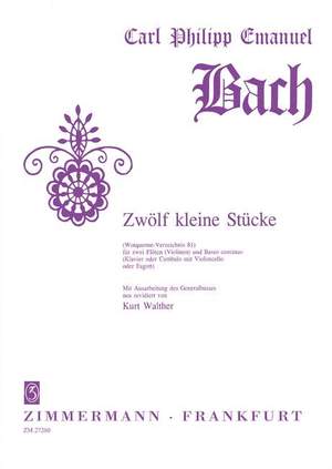 Bach, C P E: Twelve Short Pieces Wq 81