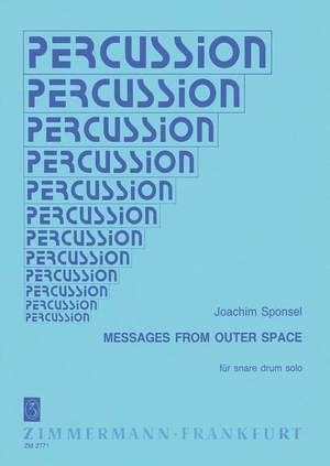 Joachim Sponsel: Messages from outer space
