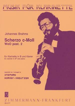 Brahms, J: Scherzo C minor WoO posth. 2