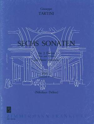Tartini, G: 6 Sonatas Book 2