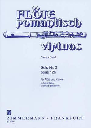 Ciardi, C: 3 Soli E minor op. 126