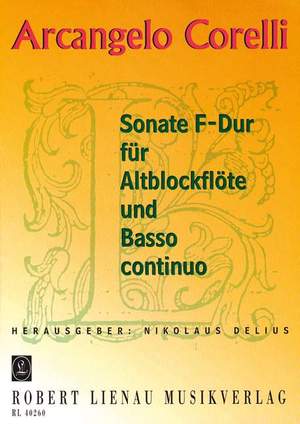 Corelli, A: Sonata F major