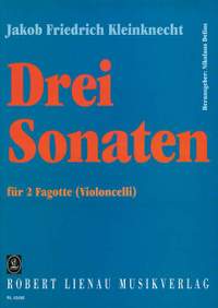 Kleinknecht, J F: Three Sonatas