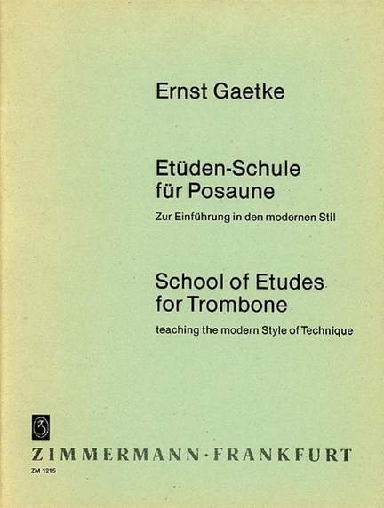 Gaetke, E: Etüden-Schule