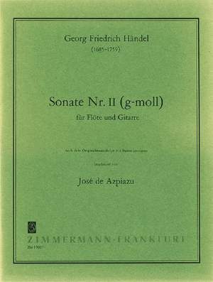 Handel, G F: Sonata No. 2 G minor