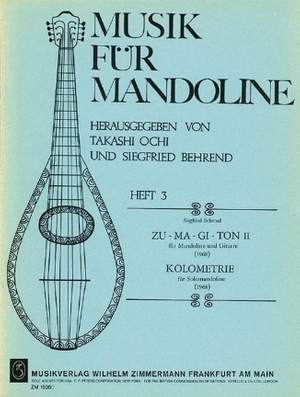 Siegfried Behrend: ZU-MA-GI-TON II / Kolometrie