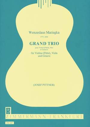 Matiegka, W: Grand Trio op. 15
