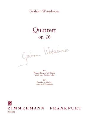 Waterhouse, G: Quintet op. 26