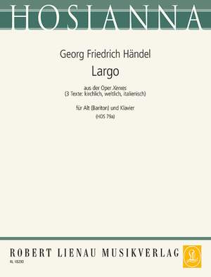 Georg Friedrich Händel: Largo (Ombra Ma Fui)