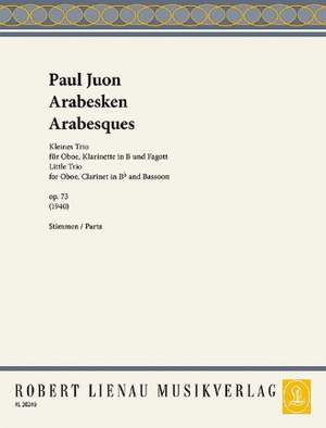 Juon, P: Arabesken op. 73